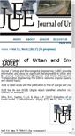 Mobile Screenshot of journal-uee.org