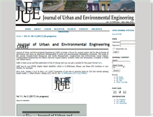 Tablet Screenshot of journal-uee.org